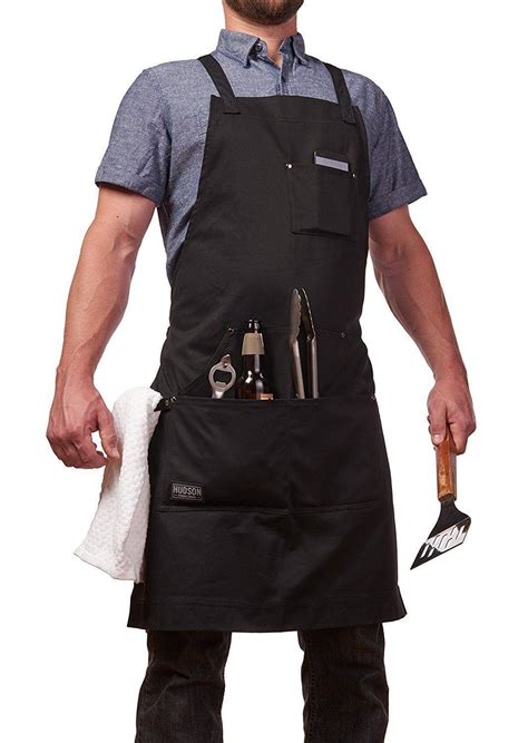 Hdg805 Professional Grade Bbq Apron For Kitchen Grill And Bbq Hudson Durable Goods