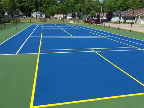 Yes, tennis is one of the most technical sports there is, and of course, you either learn how to adapt to each type of and don't forget to mention that the white lines of the court should be painted from time to time to avoid confusion among the tennis players. Do pickeball lines on tennis courts bother you? | Talk Tennis