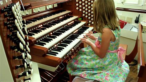 First Time Playing The Allen Pipe Organ Youtube