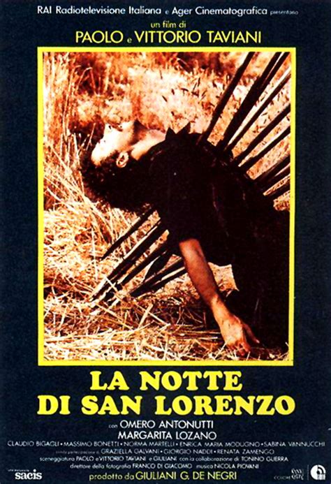 Jedes jahr um den 10. RAREFILMSANDMORE.COM. LA NOTTE DI SAN LORENZO (The Night of the Shooting Stars) (1982) * with ...