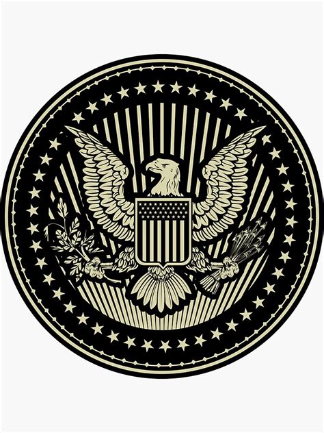 Great Seal Of The United States Of America Sticker For Sale By