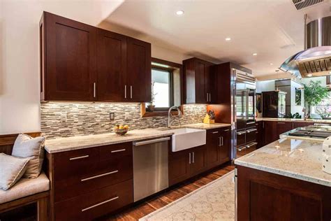 Transitional Cherry Kitchen In Cherry Creek Jm Kitchen And Bath