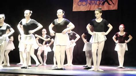 Grupo ballet niñas De academia Baila Conmigo muestra julio YouTube