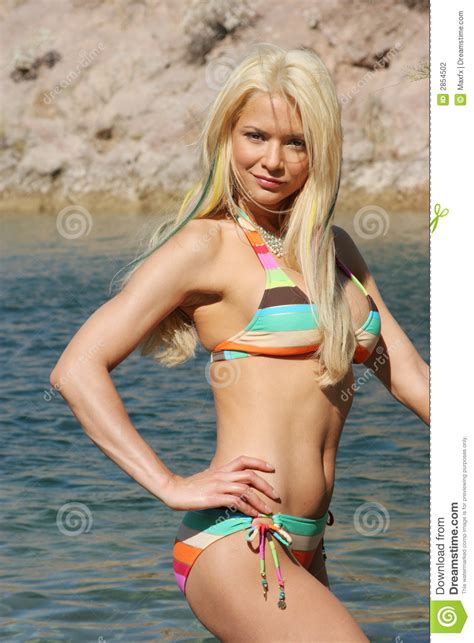 seksowne kobiety blondynki zdjęcie stock obraz złożonej z morze glamorize 2854502