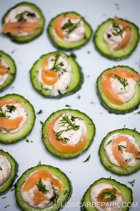 Cucumber Smoked Salmon Appetizer With Dill Cream Cheese