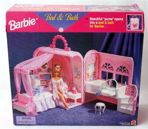 Mattel Barbie Bed And Bath Bd1998 Barbie Dream House Barbie Sets Barbie House