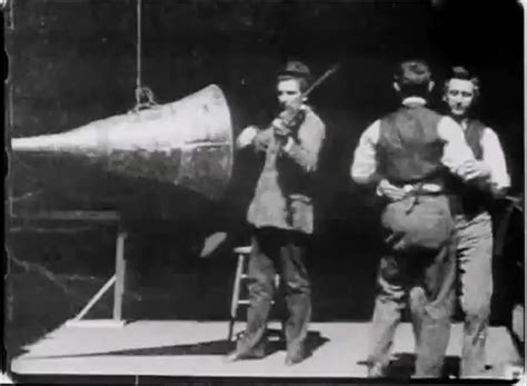 A Cinema History: Dickson experimental sound film (1894 or 1895)