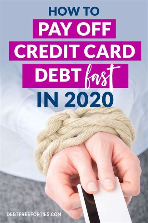 How To Pay Off Credit Card Debt Fast In 2020 In 2020 Paying Off