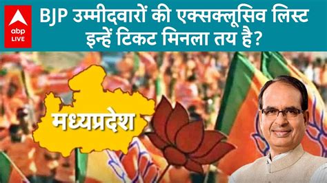 Mp Election Bjp Mp News Youtube