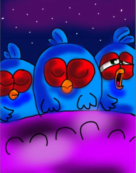The Sleepy Blues By Angrybirdstiff On Deviantart