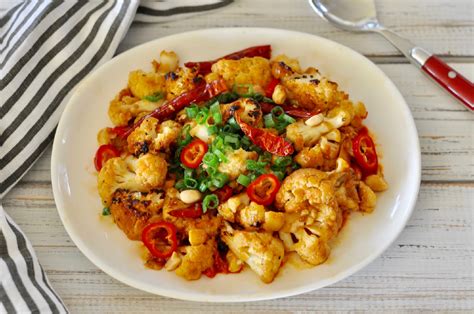 Spicy Cauliflower Stir Fry With Peanuts And Chilies Laptrinhx News
