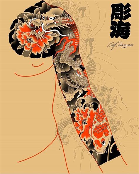 Irezumi Culture Tattoo Trên Instagram Amazing Dragon Koi Fish