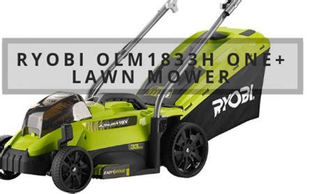 Click here to see our full range. Ryobi OLM1833H One+ Lawn Mower - Battery Powered Versatile ...