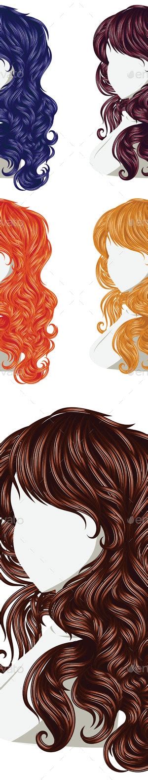 Curly Hair Style By Annartshock Graphicriver