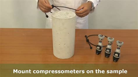 Automax E Modulus — How To Fit A Concrete Cylinder With Compressometer