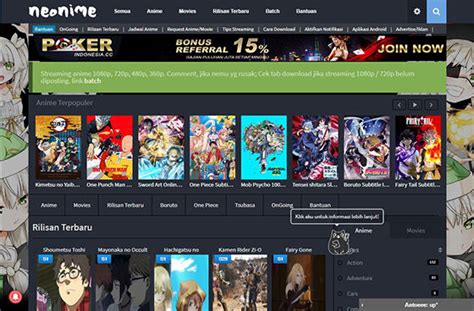 20 Situs Nonton Anime Online Terbaik Sub Indonesia Gratis Im4j1ner