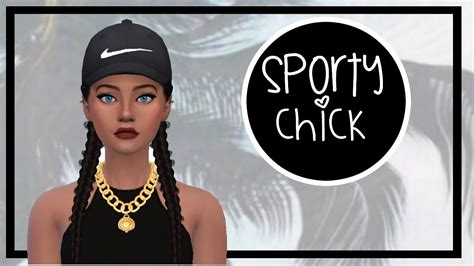 Sims 4 Cas Sporty Chick Youtube