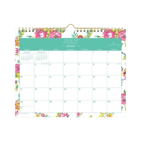Day Designer For Blue Sky 2022 2023 Academic Year Monthly Wall Calendar