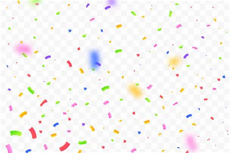 Colorful Confetti Explosion Vector Graphic By Iftidigital · Creative