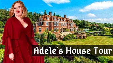 Adeles New House Tour 2020 Inside And Outside £725m Mansion Youtube