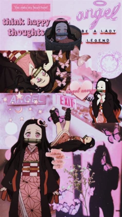 Aesthetic Nezuko Kamado Wallpaper Cute Anime Wallpaper Anime