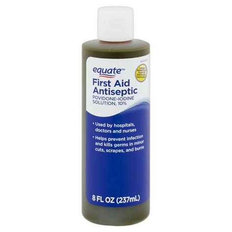 Equate First Aid Iodine Antiseptic 8 Fl Oz