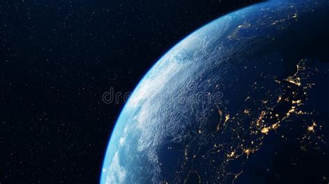 Planet Earth Seen From Space Stock Image Image Of Horizon Inside