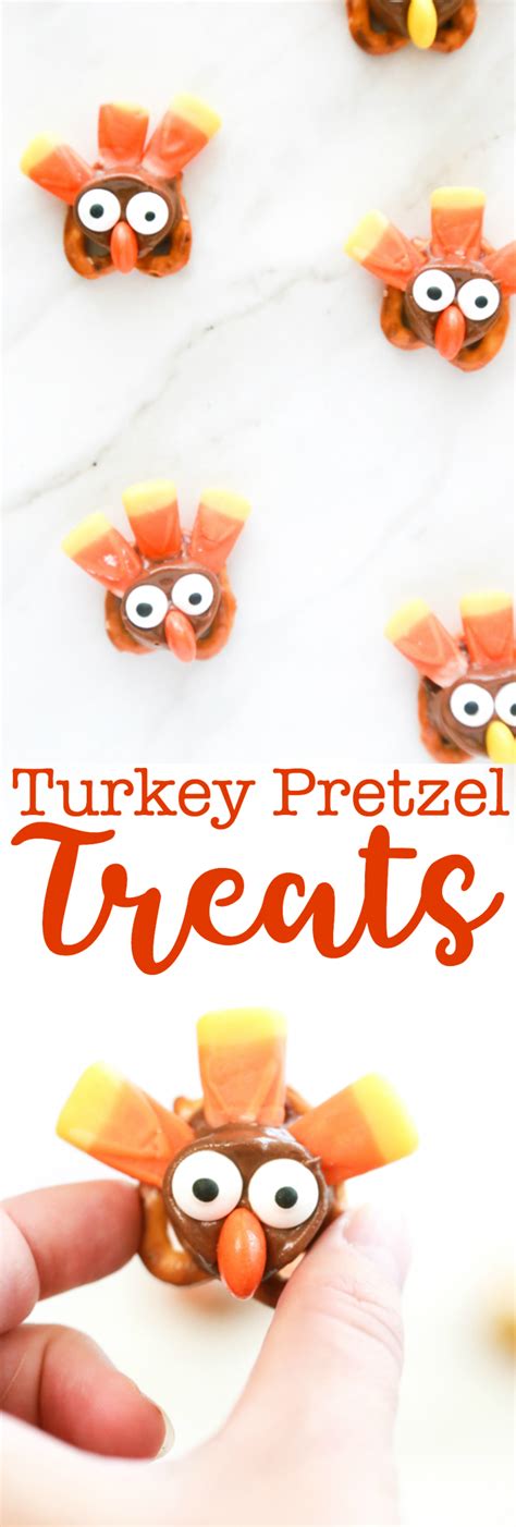 Turkey Pretzel Treats For Thanksgiving Simply Being Mommy