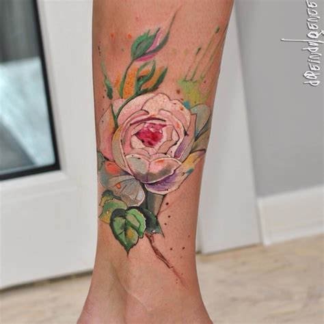 105 Sensational Watercolor Flower Tattoos Page 9 Of 11 Tattoomagz