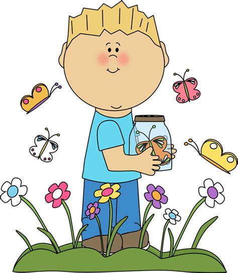 Spring Kids Clip Art