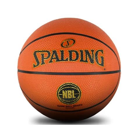Spalding Nbl Outdoor Replica Game Basketball Size 1 Brown Sportitude