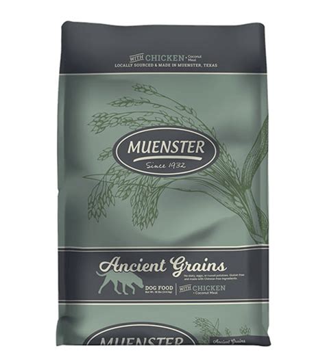 The best ingredients for your bff. Departments - Muenster Ancient Grains with Chicken Dog ...
