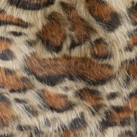 Cali Fabrics Leopard Print Luxury Faux Fur