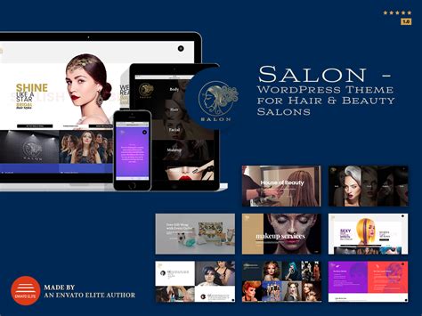 Salon Wordpress Theme For Hair And Beauty Salons — Freevision Themes