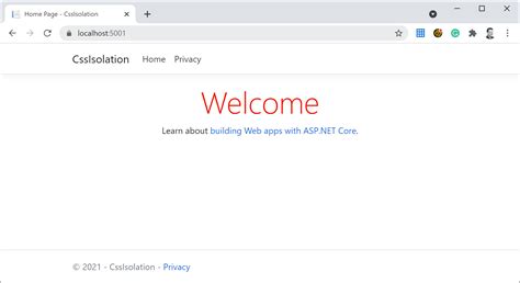 ASP NET Core In NET 6 CSS Isolation For MVC Views And Razor Pages 25350