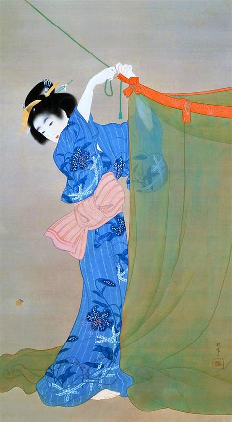 Shoen uemura — uemura shōen uemura shōen (jap. Top Quality Art - Firefly Painting by Uemura Shoen