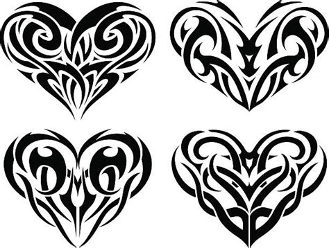 Tribal Heart Clipart No Background