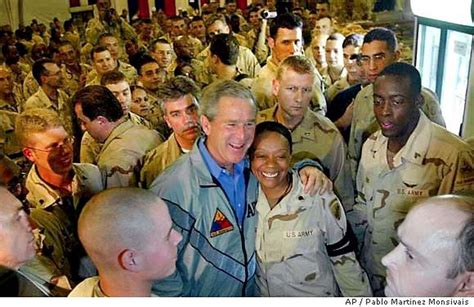 Bushs Iraq Surprise He Visits Us Troops Top Secret President