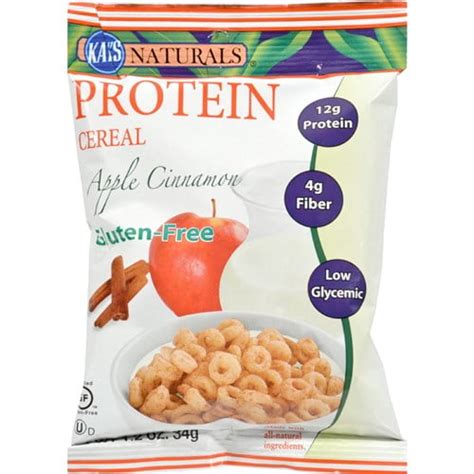 Kays Naturals Gluten Free Apple Cinnamon Protein Cereal 12 Oz