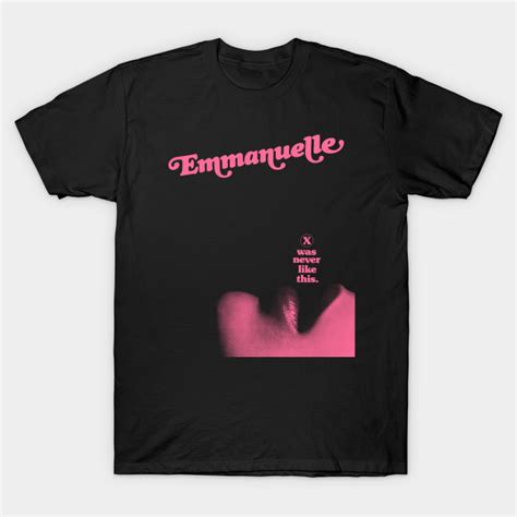 Emmanuelle Vintage Movie Poster Design Emmanuelle T Shirt