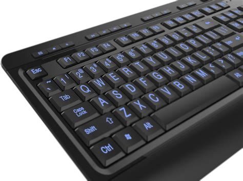 Azio Vision Backlit Keyboard At Mighty Ape Australia