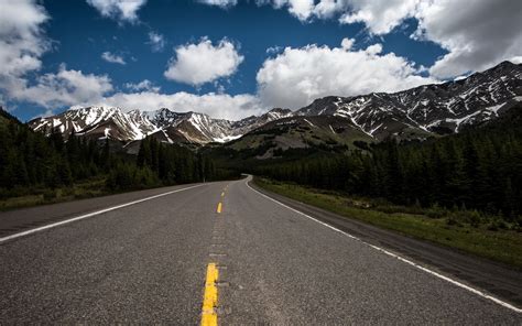 Nice Image Of Road Desktop Wallpaper Of Mountain