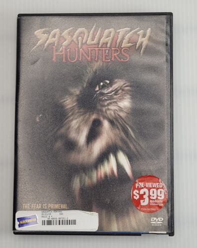 Sasquatch Hunters Dvd 2005 Blockbuster Pre Viewed Case 43396109636