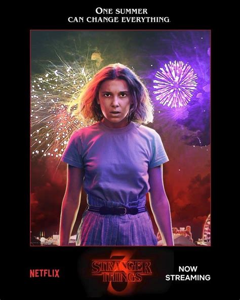 Cue The Fireworks Strangerthings 3 Is Now Streaming Stranger Things Girl Stranger Things