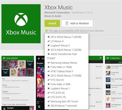 Microsoft Bringing Xbox Music To Android Unlimited Streaming For