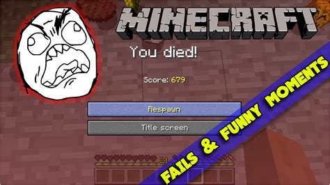 Minecraft Fails And Funny Moments 1 Youtube