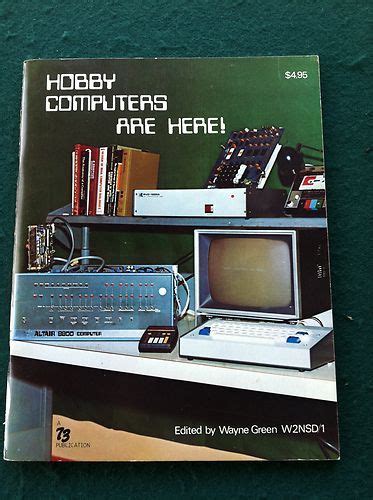 Hobby Computers Are Here Altair 8800 By Wayne Green 1976 Old