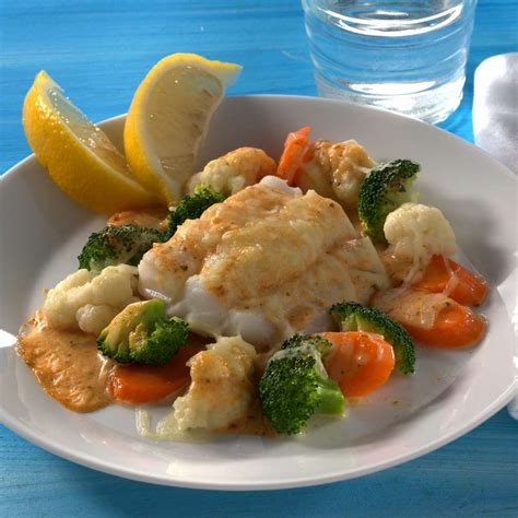 Fischfilet im Gemüsebett Rezept