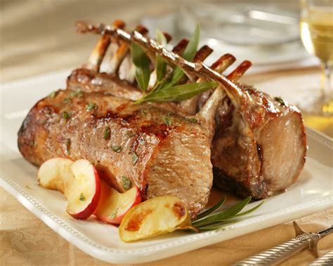 With savory flavors and hearty vegetables, this there is a sweet spot when the pork becomes tender and falls off the bone. Chef Alli's Farm Fresh Kitchen: Honey and Sage Rack of Roast Pork