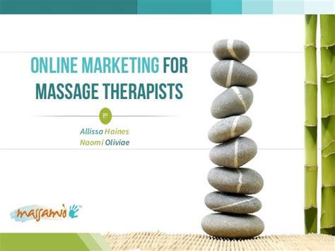 online marketing for massage therapists